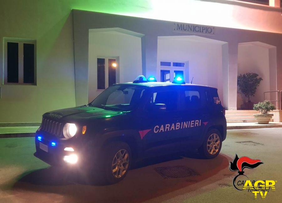 Carabinieri Trapani arresto ladri motorini