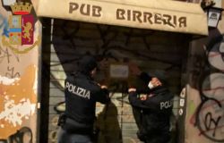 polizia chiusura locale roma