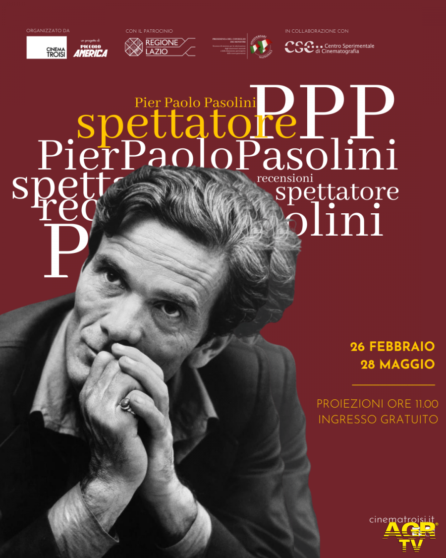Pierpaolo Pasolini spettacoli centenario nascita