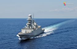 Marina Militare - la Fregata Rizzo in operazione antipirateria nel Golfo di Guinea