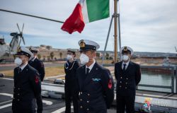 Marina Militare - la Fregata Rizzo in operazione antipirateria nel Golfo di Guinea