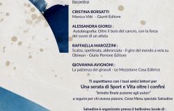 “Sport e Vita oltre i confini” per Salsedine, Approdi Culturali al porto turistico