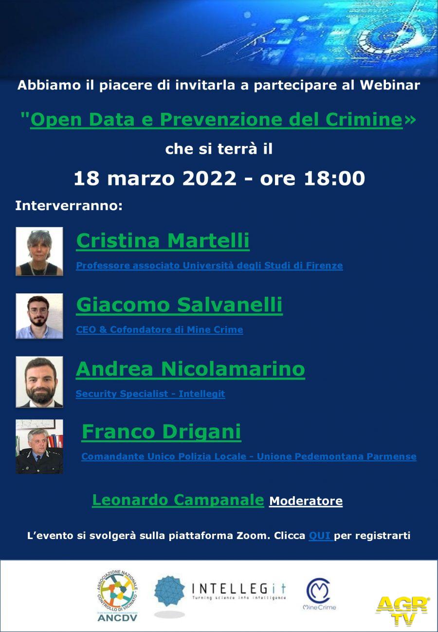 Open Data e Prevenzione del Crimine