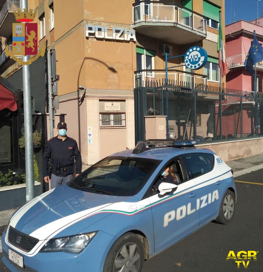 Polizia di Stato, sgomberata area occupata abusivamente in zona Aurelio