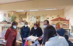 Bambini ucraini nelle scuole dell'infanzia dell'XI Municipio
