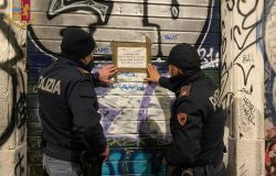 Polizia san lorenzo locale sanzionato con la chiusura