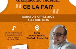 Ce la fai? il romanzo d'esordio di Giangiacomo Tedeschi al teatro della Dodicesima