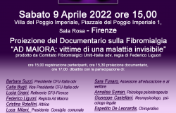 Firenze. Proiezione del docufilm “Ad Maiora – Vittime di una malattia invisibile”