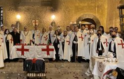 Cerimonia di investitura templari Castello di  Lunghezza.