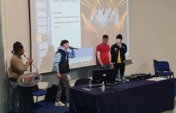 Fiumicino, il rapper Miska con gli studenti del Paolo Baffi
