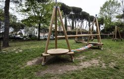 inaugurata zona pedonalizzata e parco giochi al Santa Maria della Pietà
