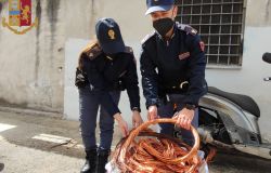 Caccia ai ladri di oro rosso, recuperati 400 kg. di rame, tre denunciati