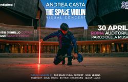Andrea Casta, il “violinista Jedi” dall'archetto luminoso, presenta il suo nuovo visual concert