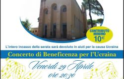 Ostia, concerto a favore dell'Ucraina Insieme per la pace