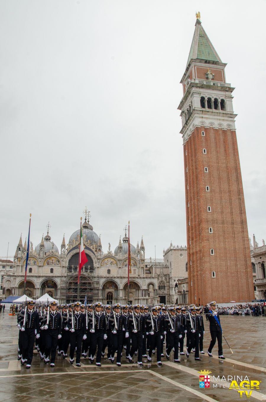 60° anniversario della scuola navale militare Francesco Morosini celebrato alla presenza di Sergio Mattarella