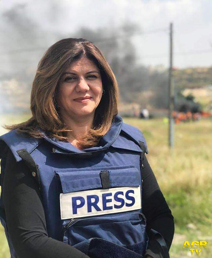Co-mai; Condanna l'uccisione della giornalista palestinese #ShireenAbuAkleh