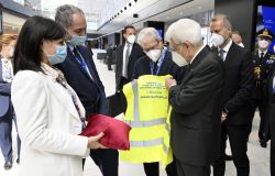 ADR, inaugurata da Sergio Mattarella la nuova area di imbarco A, la nuova infrastruttura green accoglierà oltre 6 milioni di passeggeri