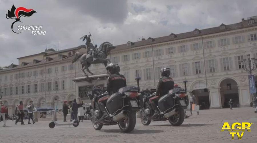 Torino, Controlli dei Carabinieri della Compagnia Torino San Carlo