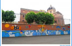 Ostia, messaggi in onda....i graffiti della pace