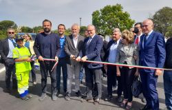 Aranova, inaugurato da Gualtieri e Montino il nuovo svincolo Anas sulla via Aurelia