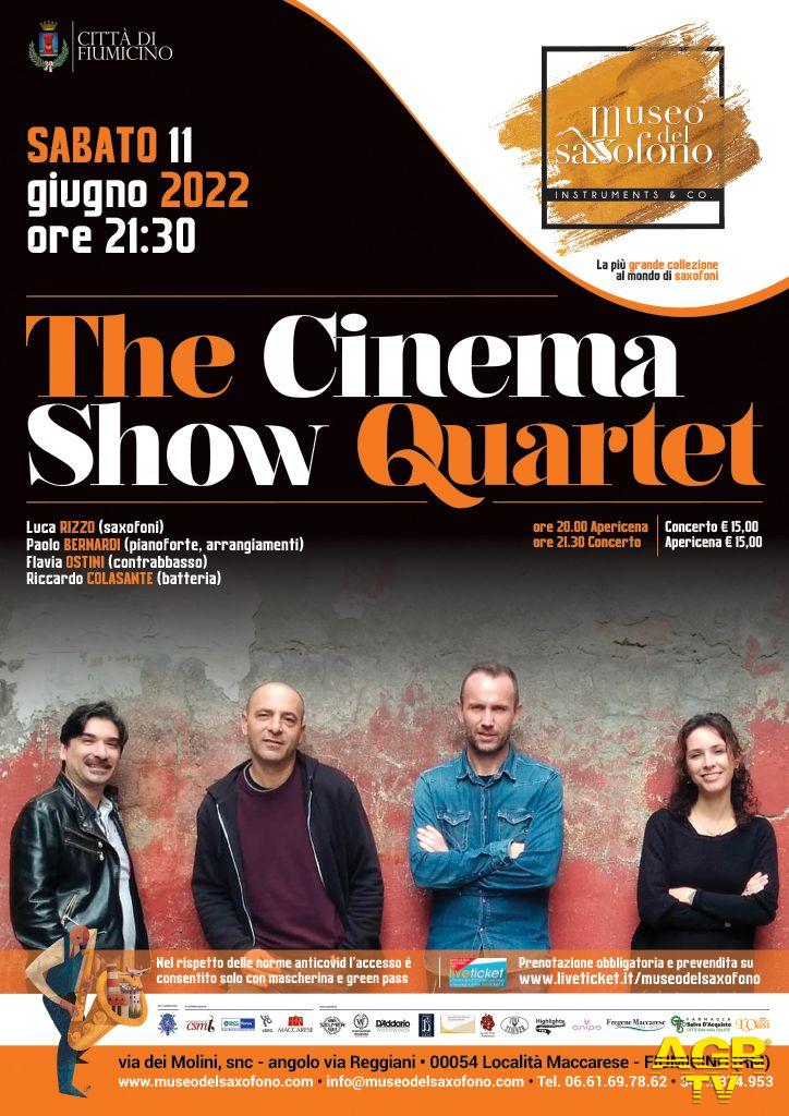 Museo del sassofono 11 giugno  The cinema showe quartet