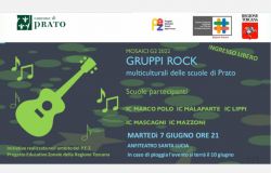 Prato -L'esibizione delle Bande rock, sul palco i gruppi interculturali di alunni musicisti