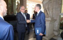 Campidoglio, il sindaco Roberto Gualtieri incontra le imprese francesi in Italia