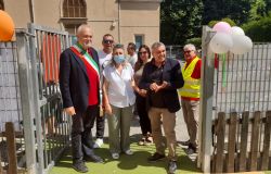 Fiumicino, inaugurato il nuovo giardino della materna Lo Scarabocchio