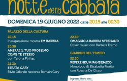 XV edizione di Ebraica, Festival Internazionale di Cultura, apertura stasera 19 giugno con la Notte della Cabbalà