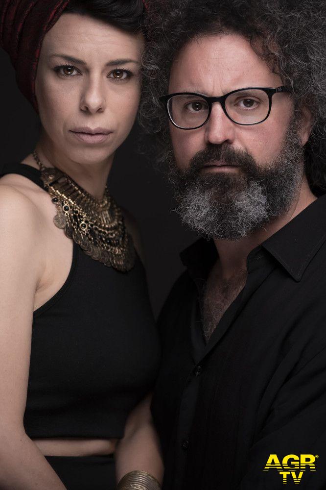 Simone Cristicchi ed Amara foto di Giorgio Amendola