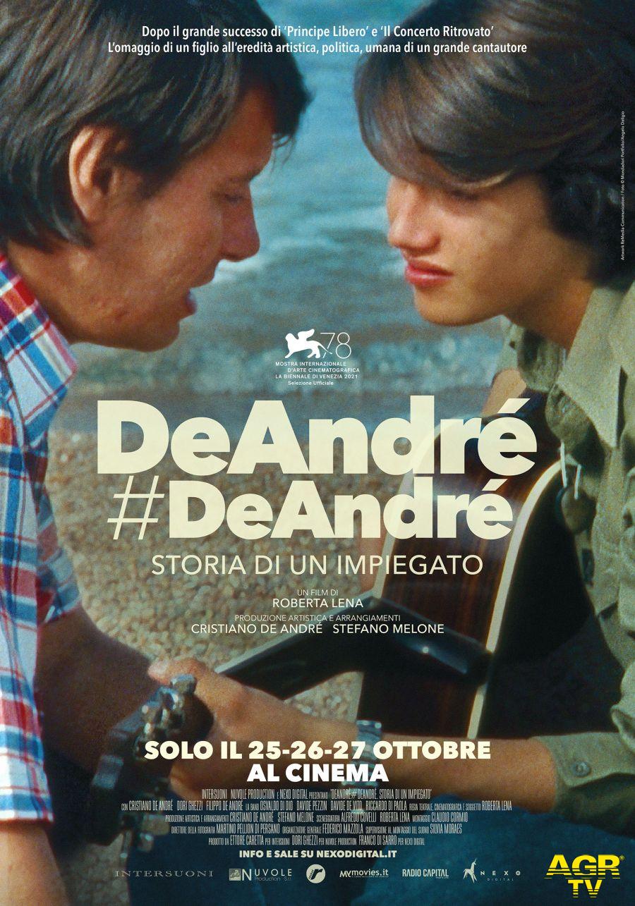DeAndré#DeAndré – Storia di un impiegato (Italia, 2021) locandina film