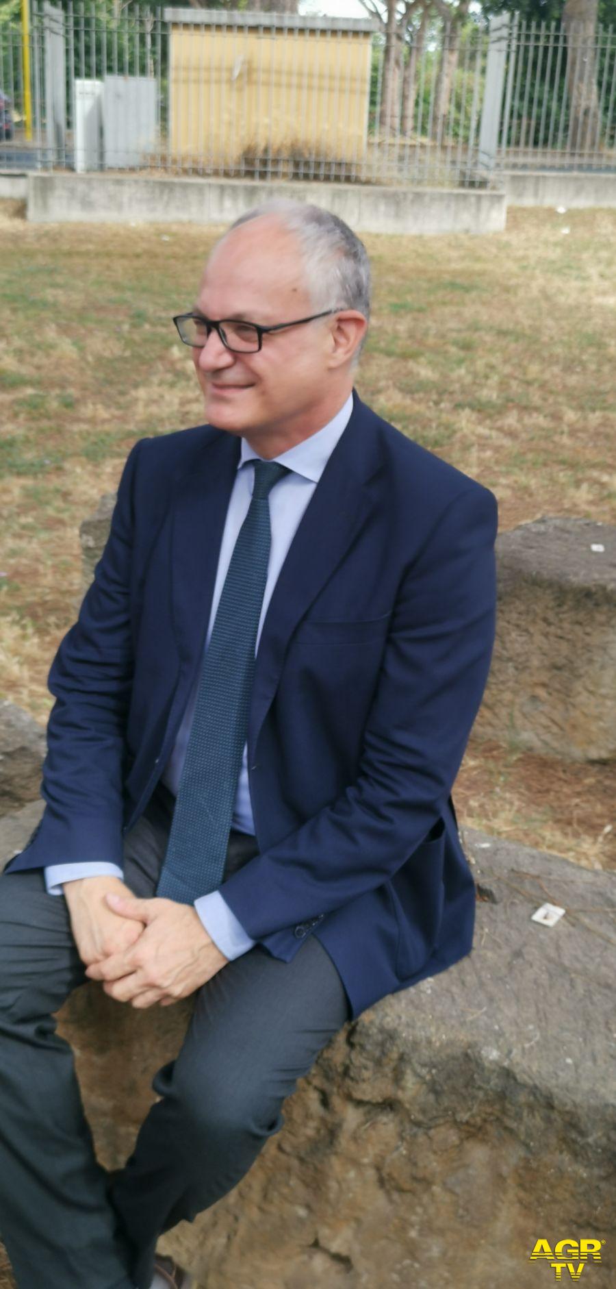 Ostia Antica, Roberto Gualtieri incontra i cittadini, candidatura Unesco? Una priorità