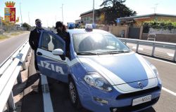 Polizia controlli stradale Anzio