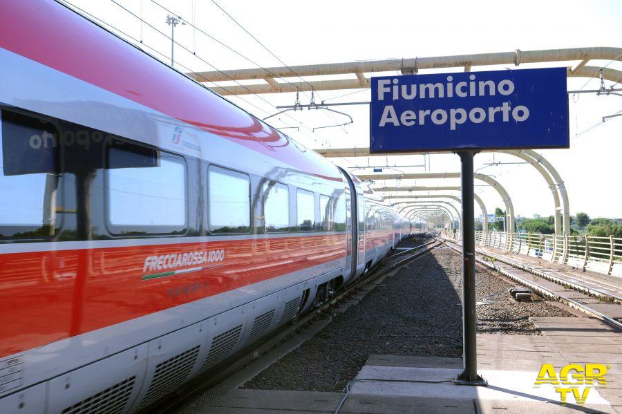 collegamento Napoli aeroporto Fiumicino Freccia Rossa