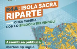 Fiumicino, cosa cambia con i nuovi vincoli B4A....l'Isola Sacra riparte, assemblea pubblica il 19 luglio
