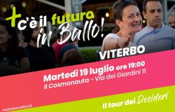 Il 19 luglio, il Tour dei desideri di Marta Bonafoni fa tappa a Viterbo