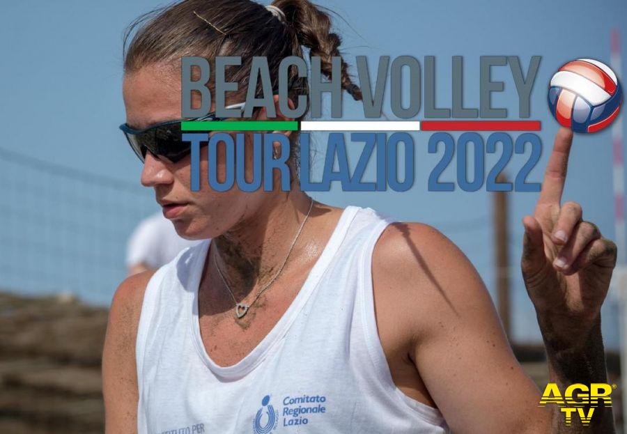 Beach Volley Tour Lazio 2022 locandina