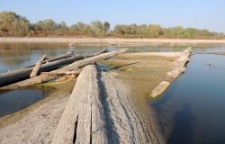 Fiume Po, per la prima volta da inizio estate le portate tornano ai livelli minimi