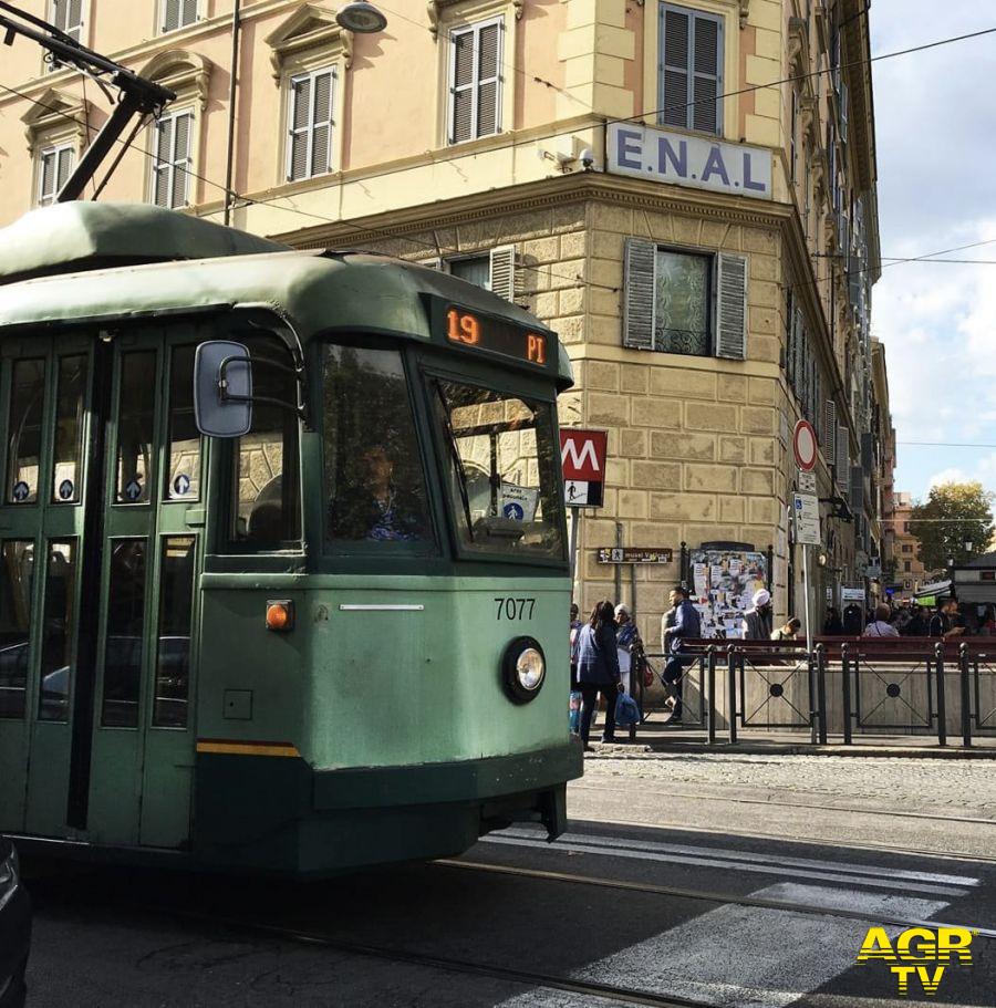 Tram 19 a Roma