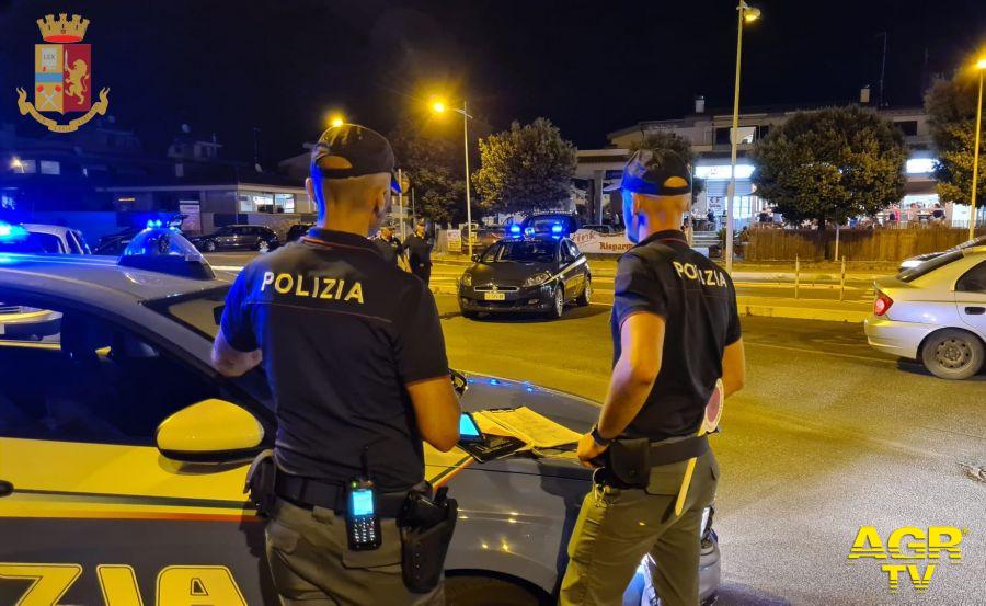 Polizia controlli polizia a Ladispoli