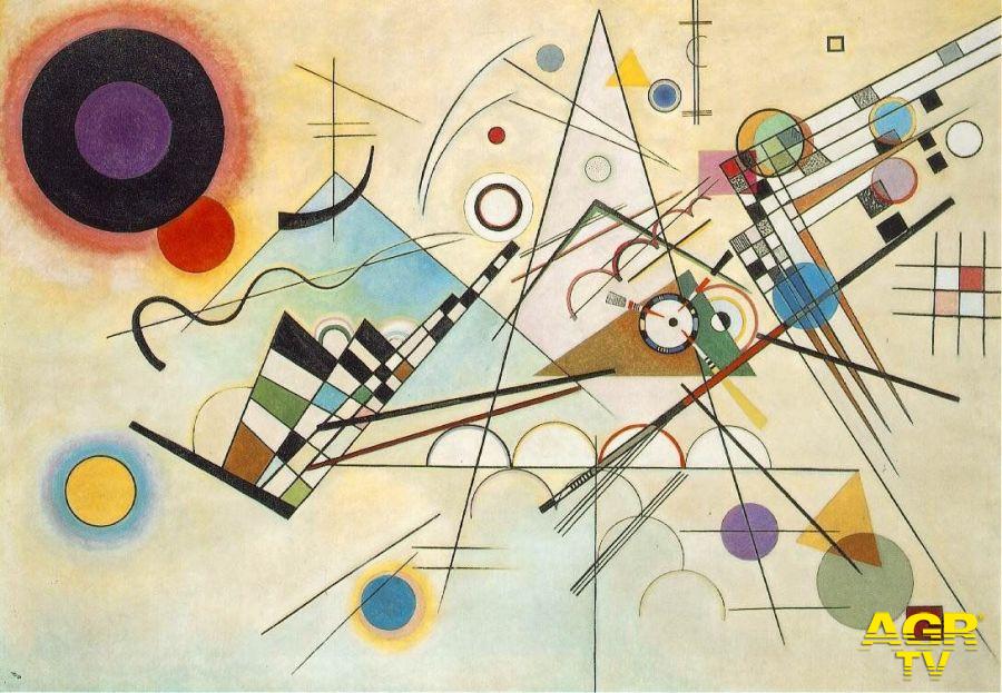Tensione delicata n. 85 , 1923. (Zarte Spannung Delicate Tension No. 85 , 1923. ) Wassily Kandinsky