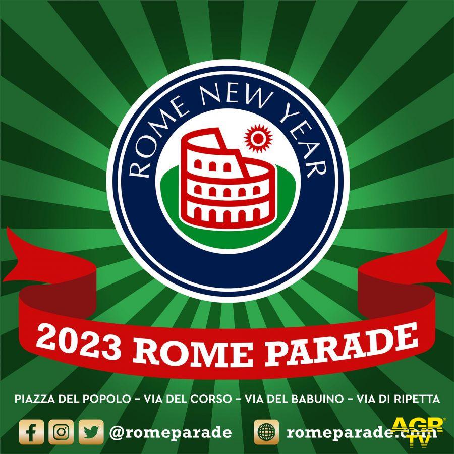 Roma new year parade locandina