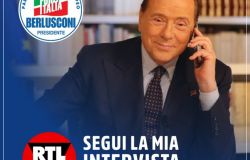 Intervista Berlusconi RTL 102.5 locandina