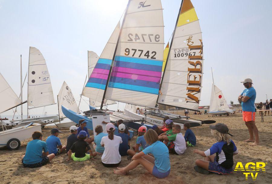 Vela il meeting di scuole di vela di Santa Margherita ph circolo nautico Santa Margherita
