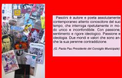 Ostia, 100 anni di Pasolini oltre 200 opere di artisti internazionali su cartoline postali esposte alla galleria Artheka 32