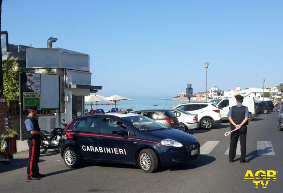 Carabinieri copntrolli movida litorale nord