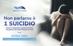 Telefono amico non parlarne è un suicidio sabato 10 settembre