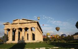 Paestum, il festival delle mongolfiere