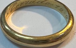 Roma,tra i monili d'oro recuperati dalla polizia resta una fede d'oro....si cerca il proprietario per la restituzione