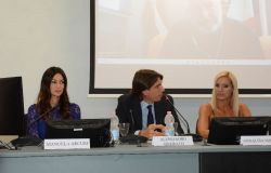 Manuela Arcuri, assessore Alessandro Onorato, Annalisa Minetti